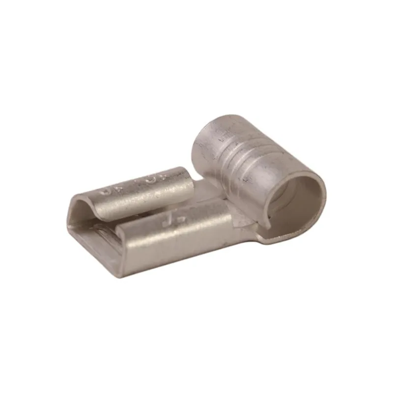 Diversitech 6224CX Slip-On Solderless Flag Terminal 12 to 10 AWG Conductor 1/4 in Tab Non-Insulated