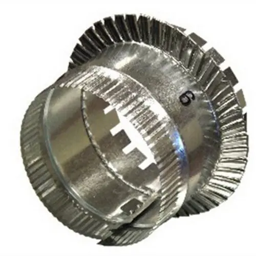Gray Metal South 14-404DCC 14 inch Starting Collar for 2 inch Ductboard
