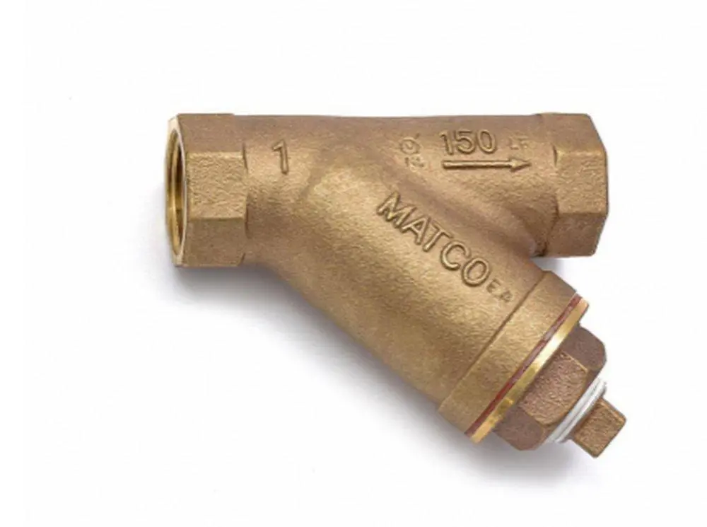 Matco-Norca 145T05LF 145LF 1 x 1 x 1 in. 300# IPS Bronze Wye Strainer