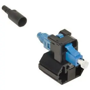 TeraSPEED 760117895 Qwik II- LC Connector SM-UPC Field Installable Blue