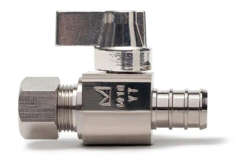 Sioux Chief 129-G2X1C 1/2 x 3/8 in. F1807 x Compression Straight Supply Stop Valve