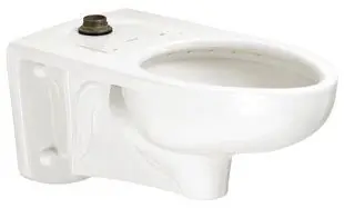 American Standard 3351160.02 Afwall Bowl 1.6 Gpf Tp Spud White