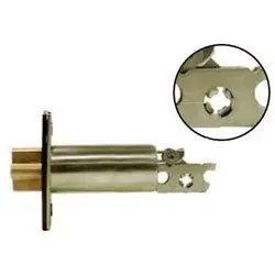 CAL-ROYAL PRODUCTS INC GL234US26D Deadbolt Gate Latch Standard Duty 2-3/4 Backset 1-3/8 to 2 Door Thickness Replacement MPN