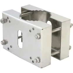 AXIS COMMUNICATIONS 5507-221 Network Camera Extended Pole Mount Bracket 9.8 Width x 6.7 Height 316L Stainless Steel