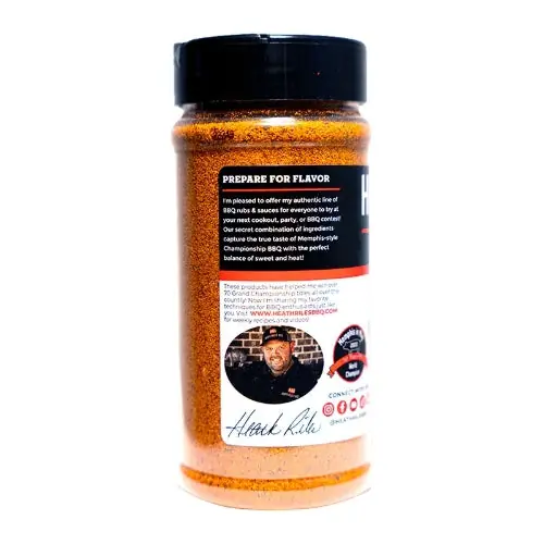 Heath Riles HRB0110-CS Competition BBQ Rub Shaker 16 oz