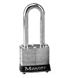 Master Lock Company 3LHKA3753 Tumbler Padlock Keyed Alike 4-Pin W1 Cylinder 1-9/16 Width 3753