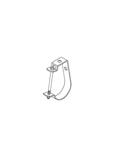 Eaton B3690-21/2ZNPLT B-Line 2-1/2 Inch Zinc Plated Adjustable J Hanger