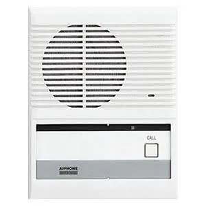 AIPHONE AX-A Sound System 2-3/16 in. D 7-1/16 in. H 5-5/8 in. L 1 Gang 7-1/16 x 5-5/8 x 2-3/16 in