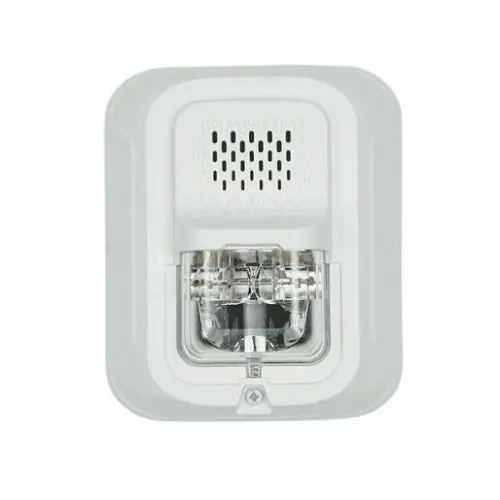 System Sensor P2GWLED Horn Strobe LED Wall-Mount FIRE Marked RED/WHITE