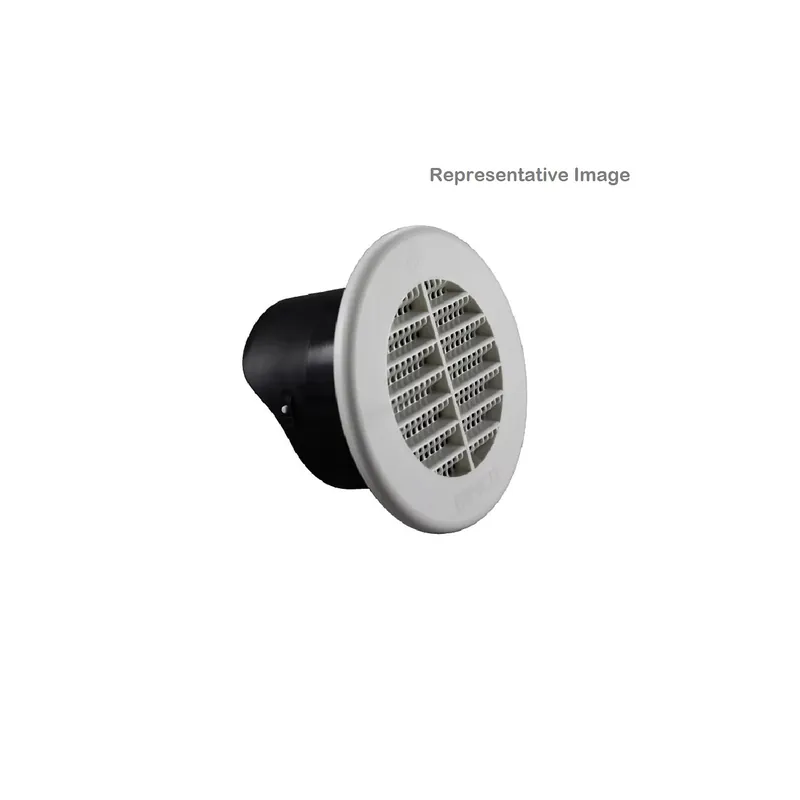 FAMCO UEVD4WH Under Eave Vent White 4 Inch Diameter