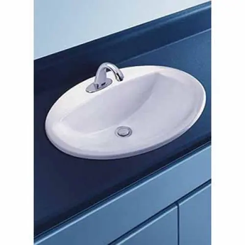 Vortens 3725-V Venezia 20 inch L x 17-3/4 inch W x 7-1/2 inch D Vitreous China Lavatory Basin