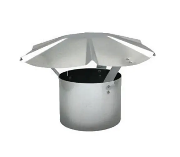 Clifco Sheet Metal MFG ARC4 4 Alum Rain Cap