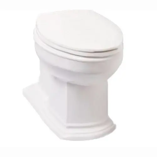 Mansfield Plumbing 4115WH Mansfield Barrett Elongated SmartHeight Toilet Bowl Only, Concealed Trap, White