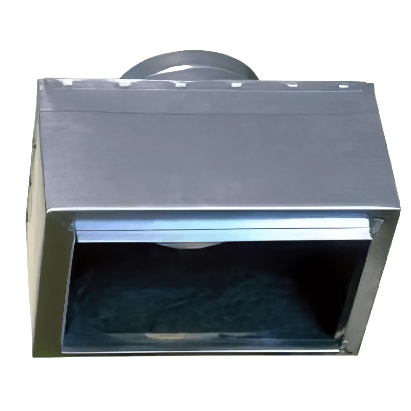 Gray Metal South 501E-1066 10 inch x 6 inch x 6 inch Insulated Boot with End Hole