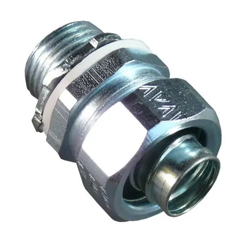 EMERSON FLOW CONTROLS ST-38 Liquidtight Conduit Connector 3/8 Inch Steel