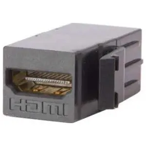 Netconnect 2111500-2 Netconnect® HDMI Coupler Insert 1-Port Black