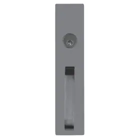 DETEX 03A689 Door Trim S Pull Standard Atlanta Aluminum Painted With Steel Stamping For V40 Series Rim and V50 Series Surface Vertical Rod
