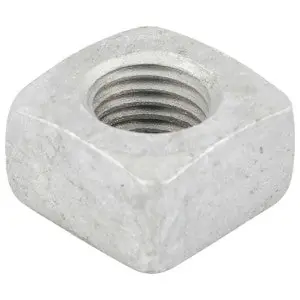 Hubbell Power Systems 55006P Expanding/Cross-Plate Anchor Rod Square Nut Galvanized 16000 lb Capacity 0.62 in Dia.