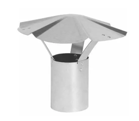 Clifco Sheet Metal MFG GRC7 7 Galv Rain Cap 24 Gauge