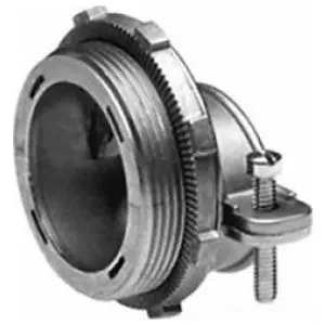 Bridgeport Fittings 687-DC2 2-1/2 Inch Zinc Die Cast Two Screw Strap Type Armored Metal Clad Cable Connector
