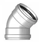 Napco G508 G-Series PVC SDR35 Sewer 1/8 Bend 8 in Gasket