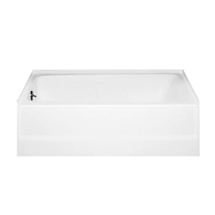 Swan BT-3060L-WH Left Drain Alcove Bathtub 65 gal