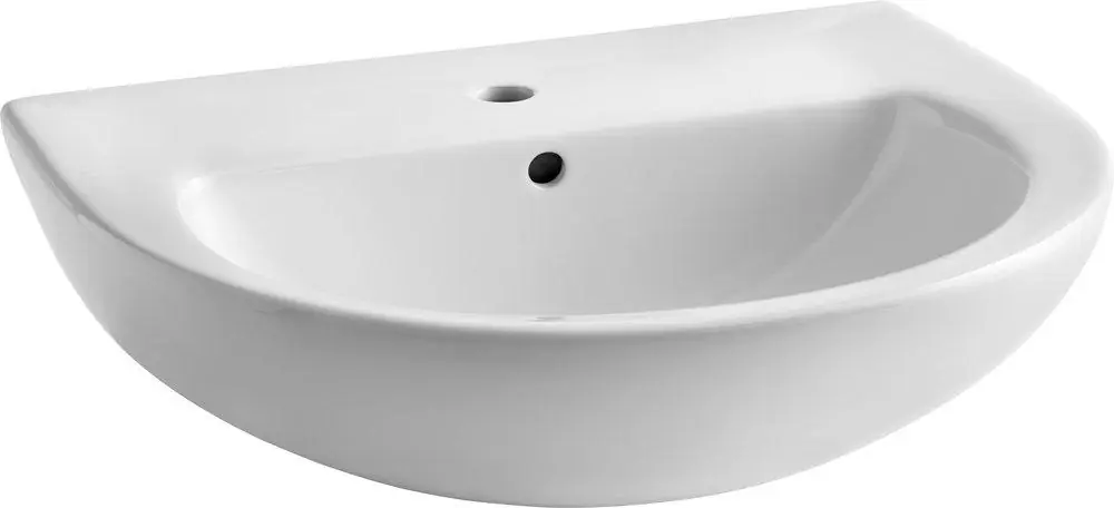 American Standard 0468001.020 Evolution 24 x 18-3/4 in. Oval Pedestal Bathroom Sink in White