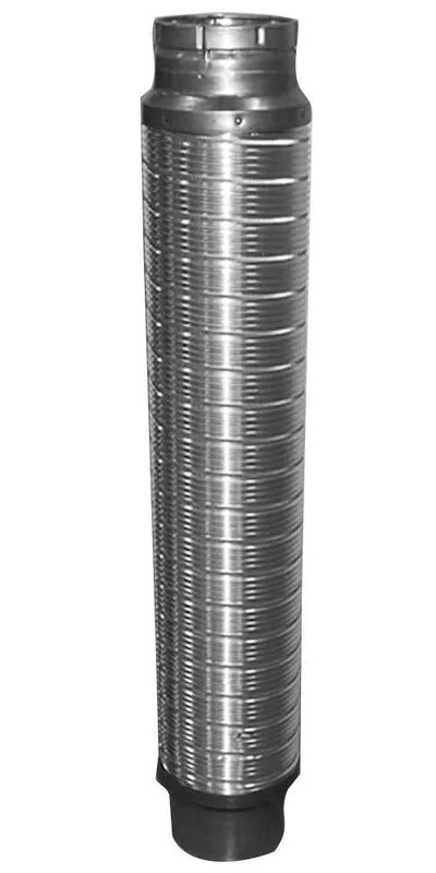ECCO 200494 Flexible Gas Vent Connectors 4-1/2 in Dia x 48 in L