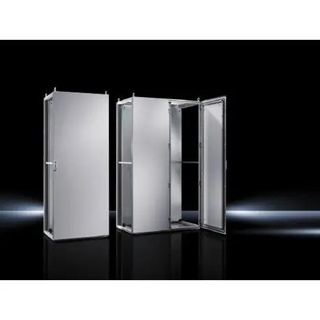 Rittal 8006530 TS 8 1-Door Compact Enclosure, 39 in W x 24 in D x 79 in H, NEMA 12/IP55