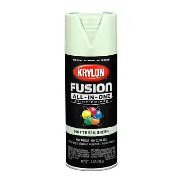Krylon K02762007 Fusion All-In-One 12 oz Matte Sea Green