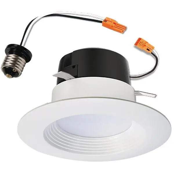 Acuity Brands LT460WH6930 Halo AIR-TITE All Purpose 4-in Round LED Retrofit Baffle Trim