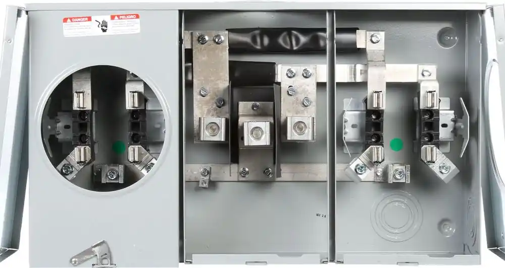 Siemens UA2717-YG Meter Socket 200A 2-Position Ringless NEMA 3R