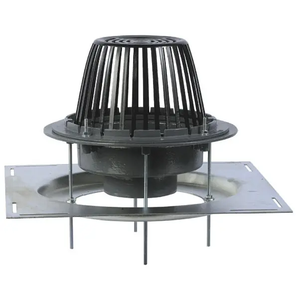 Watts RD-303-F Roof Drain with Deck Flange and Adjustable Extension 3 in