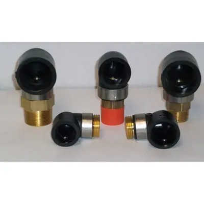 GSC SME32 Polyethylene Elbow 90 deg 1-1/2 x 1 in