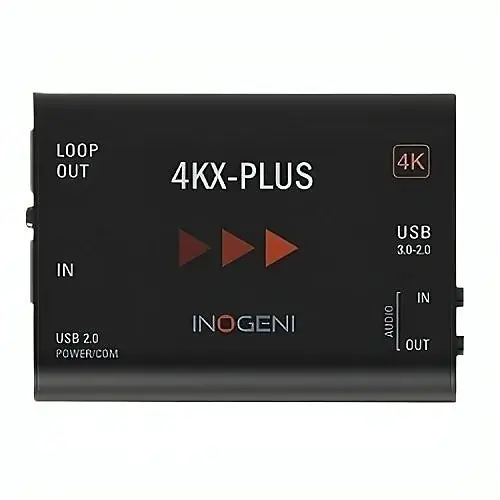 INOGENI 4KX-PLUS Ultra HD to USB 3.0 Camera Converter, HDMI Loop