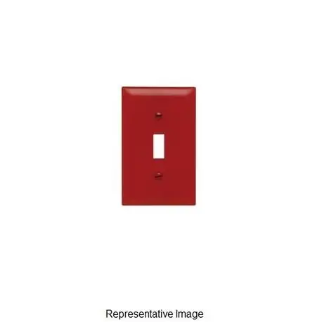 Mulberry 36071 Standard Unbreakable Wallplate, 1 Gang, (4.5 in H x 2.76 in W)