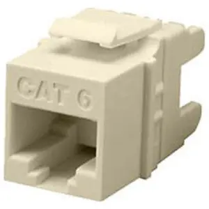Allen Tel AT66EZ-09 Cat 6 E-Z Jack Module Ivory