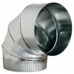 Gray Metal South 18-26-302 90 Degree Adjustable Steel Elbow 18 inch