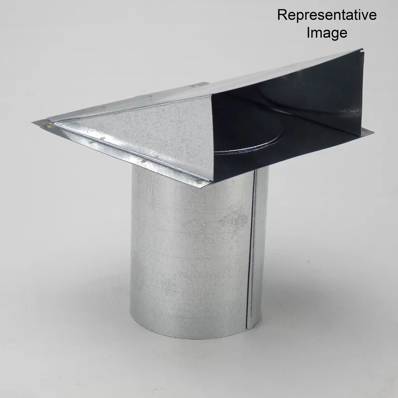 Crown Products 349D6 Sidewall Vent 6 Inches GA28 Steel
