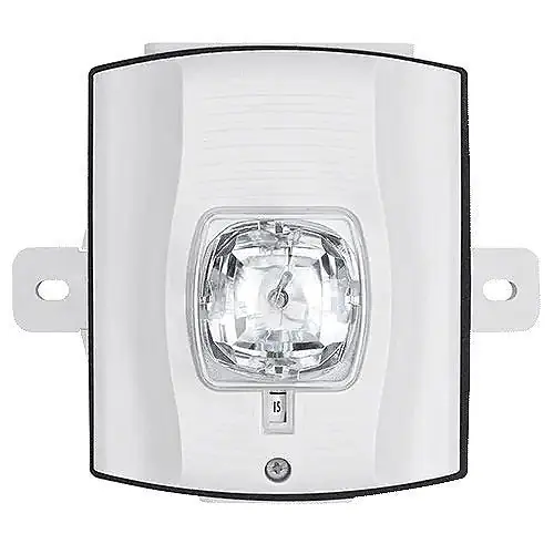 System Sensor SWK-P SpectrAlert Advance Weatherproof Wall Strobe 12/24 volt