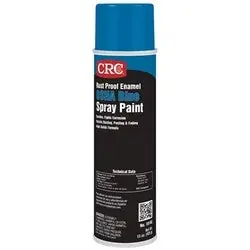 CRC Industries 18102 Rust Proof Enamel Spray Paint OSHA Blue 15 Wt Oz