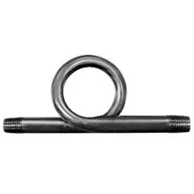 Pasco 1459 1/4 in. Straight Pigtail Siphon 600 PSI at 750 deg F
