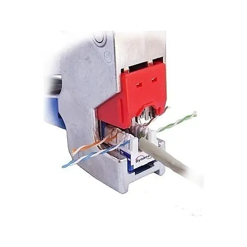 Dynacom 10605K-GY Keystone Jack, KwikJack Cat5E Data Jack Gray
