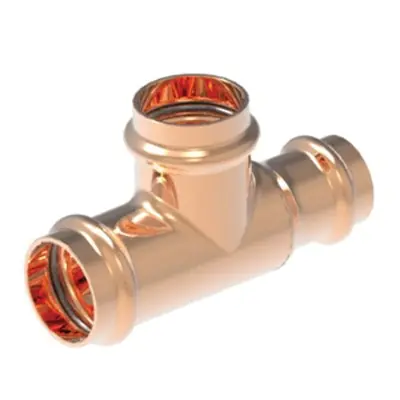 Elkhart 10077749 Elkhart 10077749 ApolloPress 811R Copper Small Diameter Reducing Outlet Tee 1-1/4 x 1-1/4 x 3/4 in