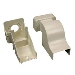 Wiremold PN10F86WH Non-Metallic Raceway Drop Ceiling Connector White