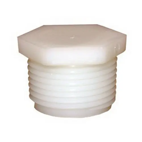 Charlotte Pipe and Foundry PVPLF 3/4 inch SCH 40 PVC Plug, MIP