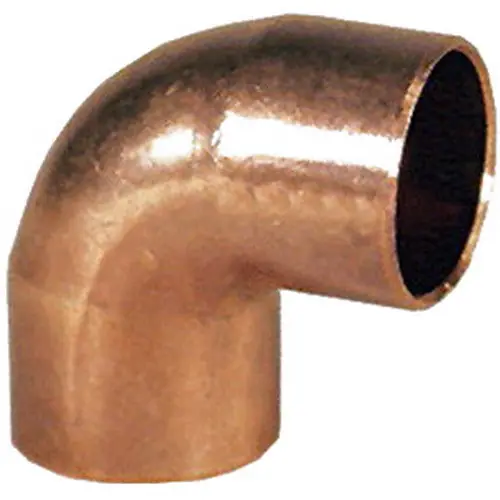 Elkhart Products C9B 1/4 inch 90 Deg Wrot Copper Elbow, SWT x SWT