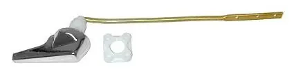 Gene Rich 119-HD Heavy Duty Tank Lever With Plastic Nut, 8 in L Arm, Brass