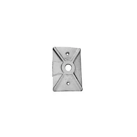 Line Hardware CSW44 Washer Ductile Iron Hot Dip Galvanized 13/16 Inch 3/4 Inch 4 Inch