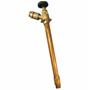 Arrowhead Brass 486BFP08LF Lead-Free Anti-Siphon Frost-Free Lawn Faucet with Backflow Preventer 1/2 inch x 8 inch Copper Sweat x MIP